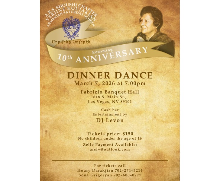 10th Anniversary Renaming Dinner Dance