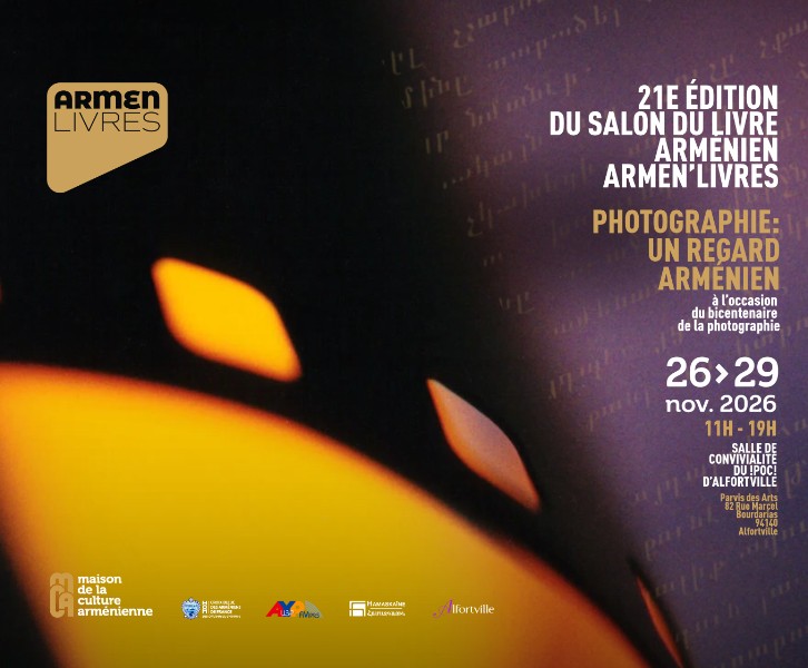 21e édition du salon du livre arménien – Armen’Livres