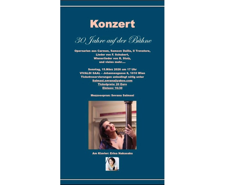 30 Jahre auf der Bühne