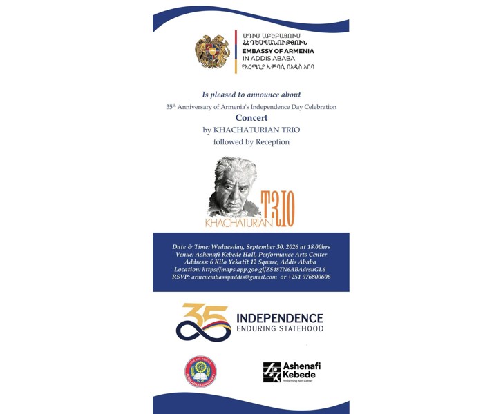 35th Anniversary of Armenia's Independence Day Celebration Concert by Khachaturian Trio