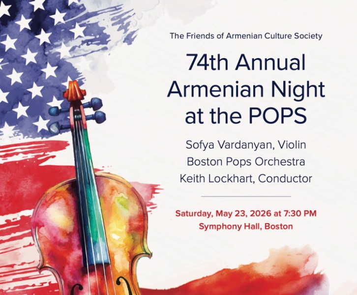 74th ANNUAL ARMENIAN NIGHT AT THE POPS