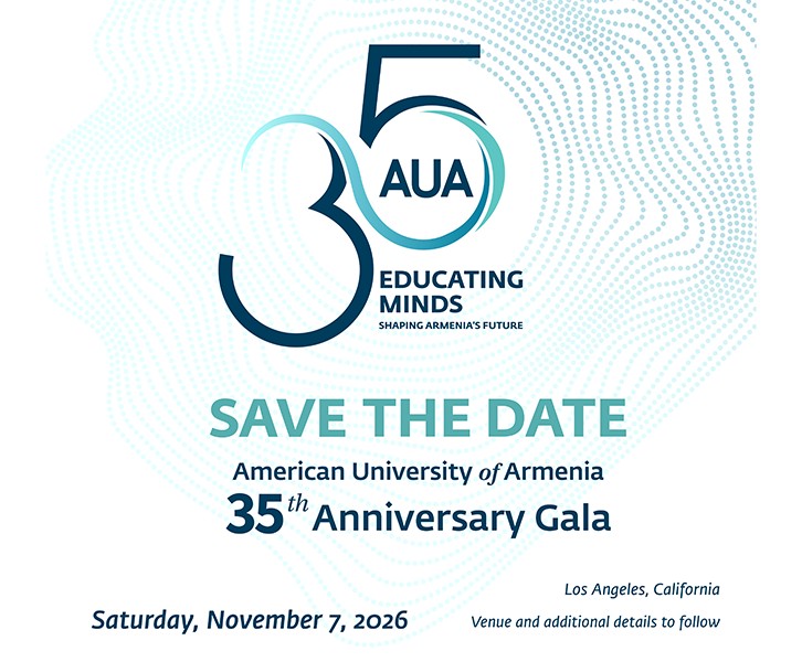 American University of Armenia 35th Anniversary Gala: Educating Minds: Shaping Armenia's Future