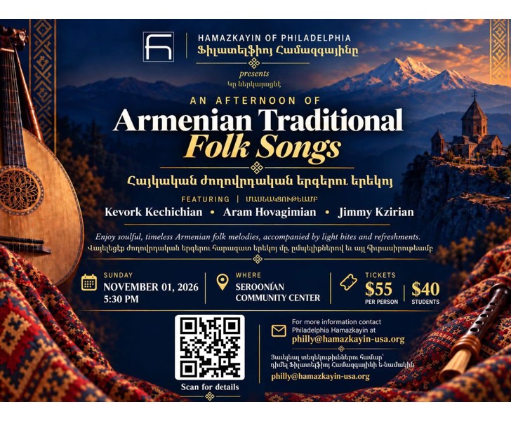 An Afternoon of Armenian Traditional Folk Songs