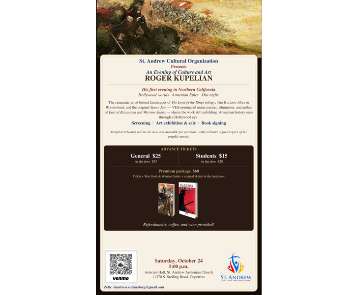 An Evening of Culture and Art - Roger Kupelian