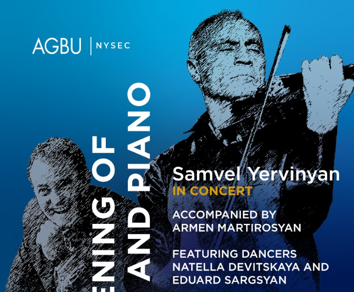 An Evening of Violin & Piano: Samvel Yervinyan in Concert