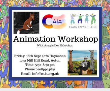 Animation workshop with Anayis Der Hakopian