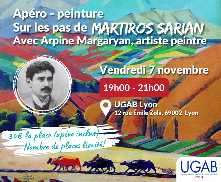 Apéro-peinture: Sur les pas de Martiros Sarian