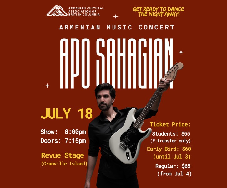 Apo Sahagian’s Armenian Music Concert