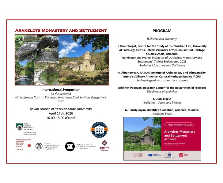 Arakelots Monastery and Settlement