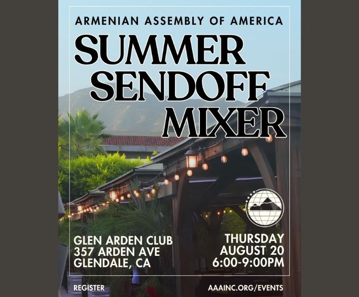 Armenian Assembly of America Summer Sendoff Mixer!