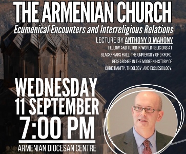 Armenian Church: Ecumenical Encounters and Interreligious Relations