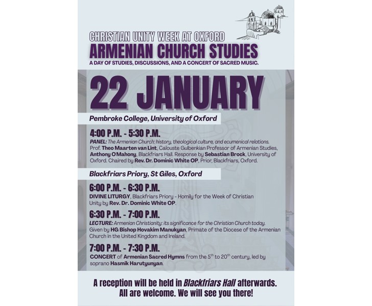Armenian Church Studies at Oxford