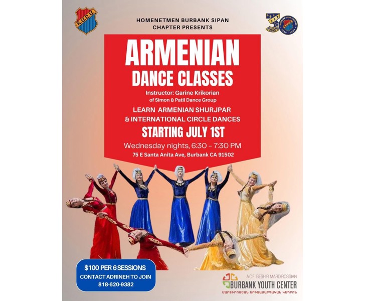 Armenian Dance Classes