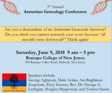Armenian Genealogy Conference