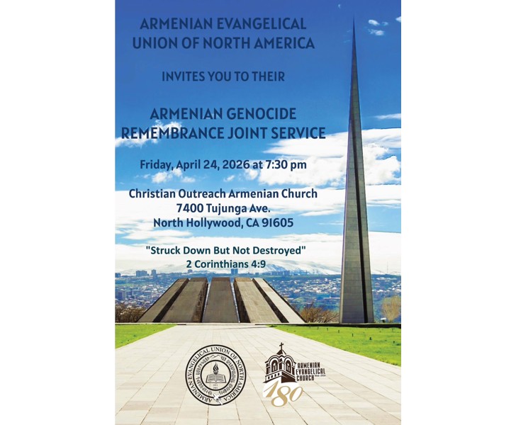 Armenian Genocide Remembrance Joint Service