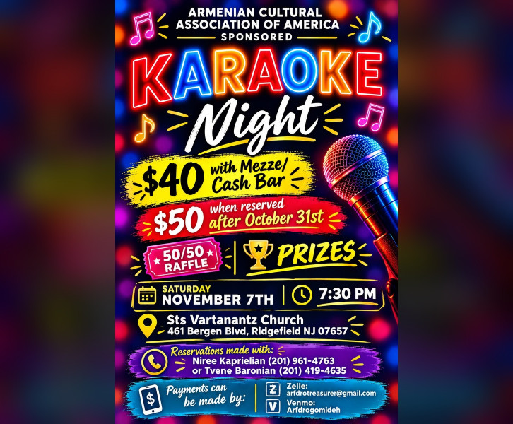 Armenian Karaoke Night