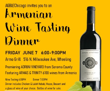 Armenian Wine Tasting Dinner