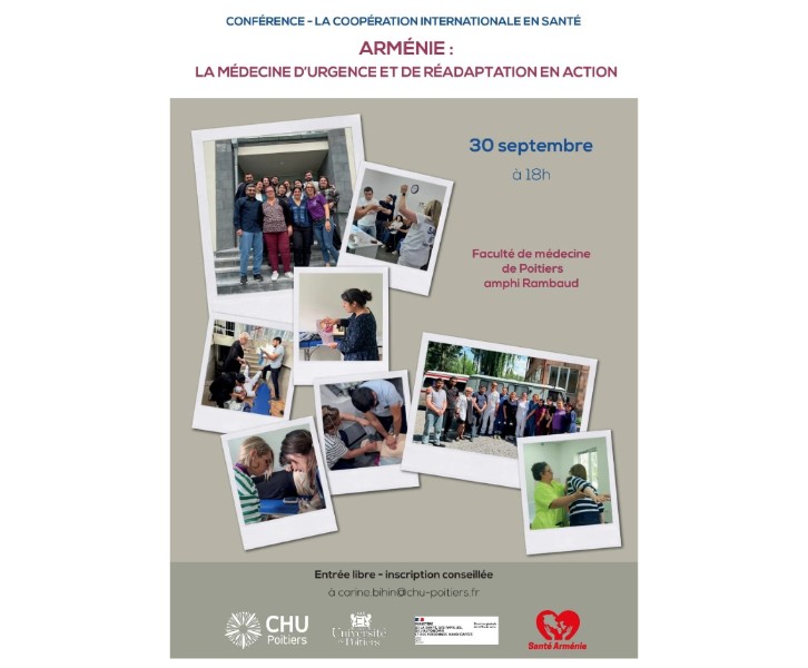 Arménie : la médecine d'urgence et de réadaptation en action