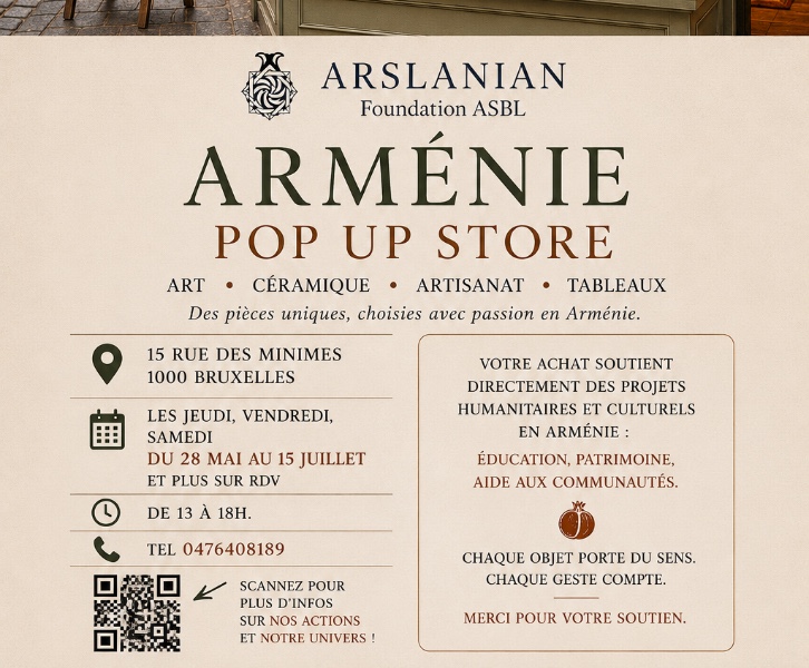 Arménie pop up store 