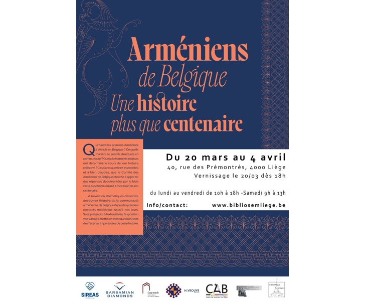 Arméniens de Belgique - Une histoire plus que centenaire