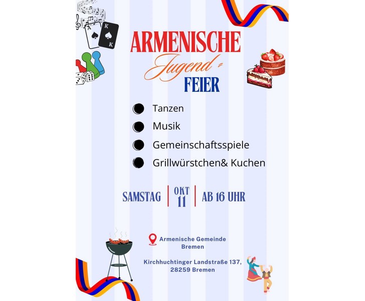 Armenische Jugend-Feier