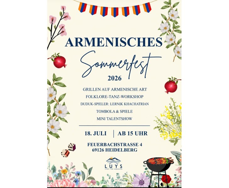 Armenisches Sommerfest 2026