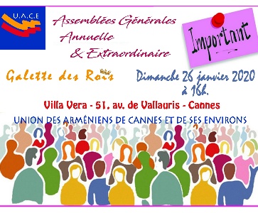 Assemblée Générale / Galette des rois