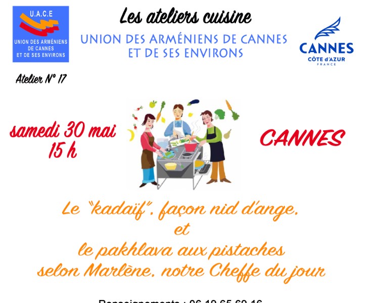 Atelier cuisine selon...