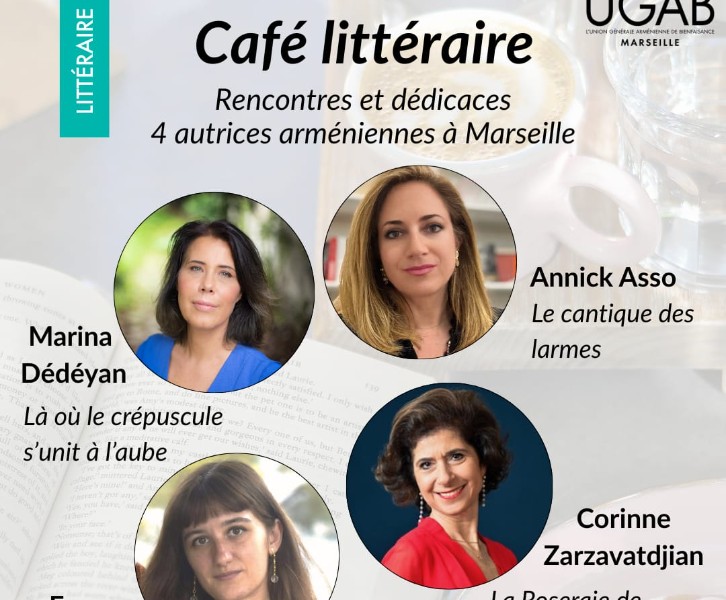 Café littéraire avec 5 autrices arméniennes  