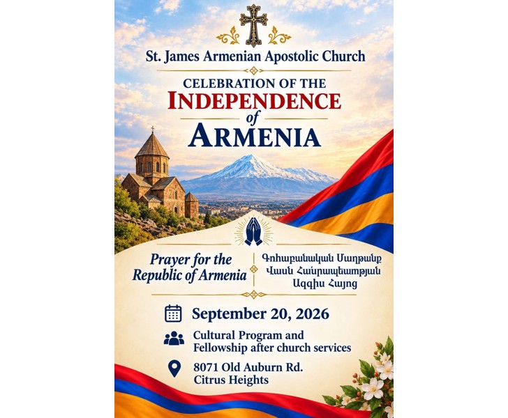 Celebration of the Independence of Armenia