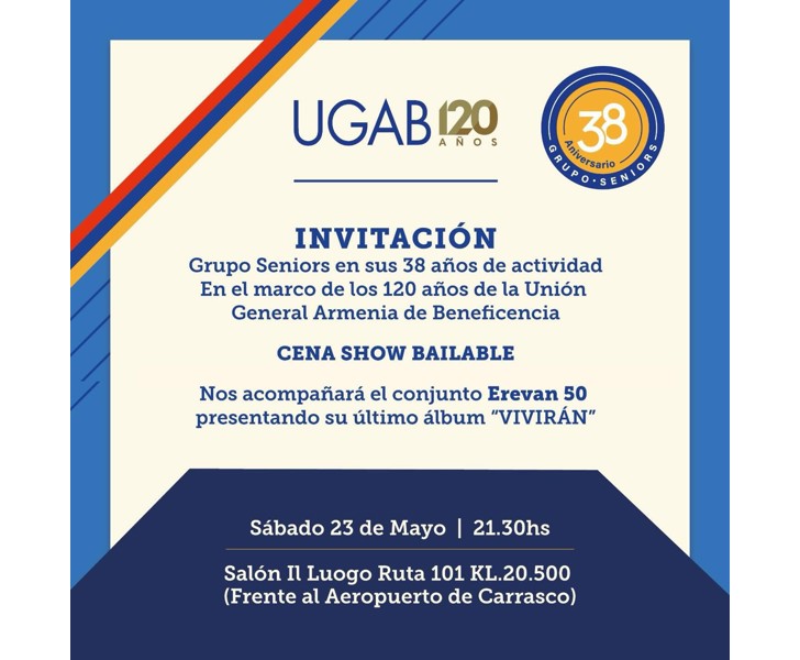 Cena Show Bailable - Erevan 50