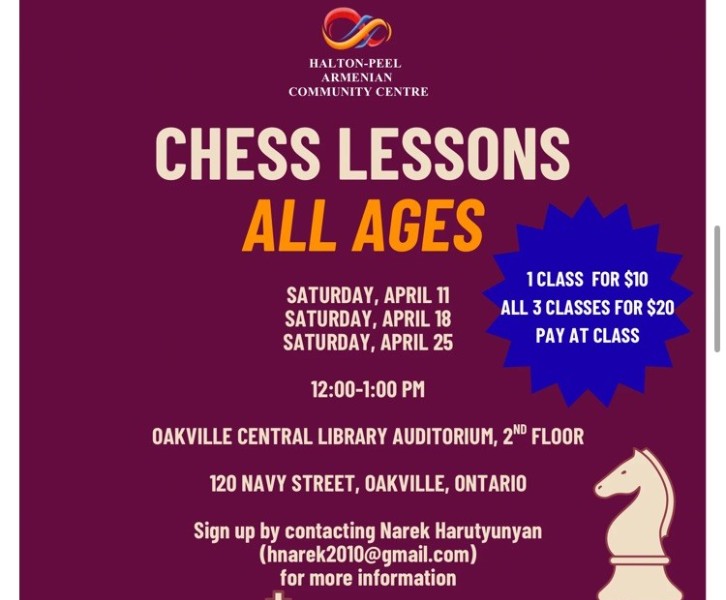Chess Lessons for all ages !