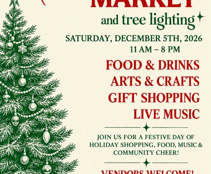 Christmas Market and Tree Lighting