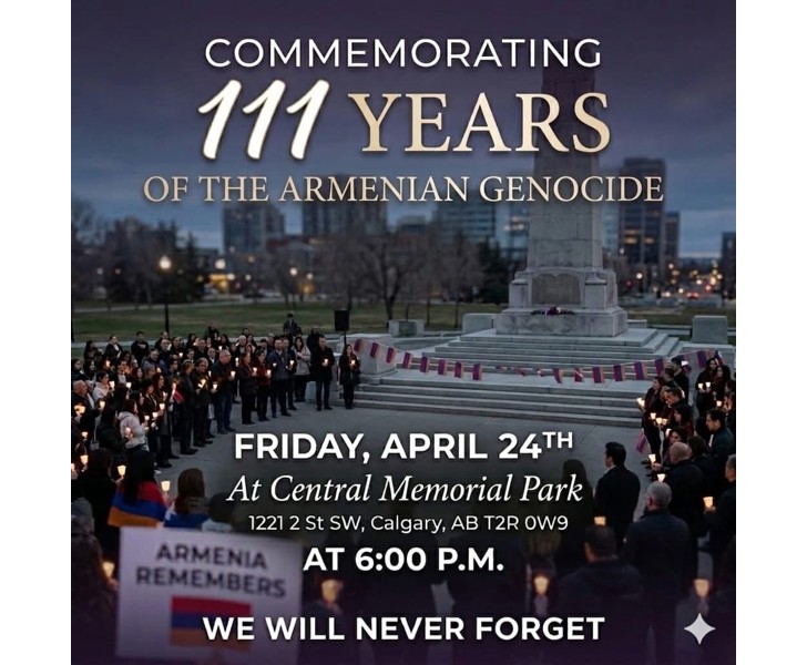 Commemorating 111 Years of the Armenian Genocide