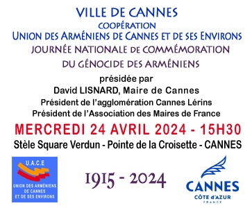 Commémoration Génocide des Arméniens de 1915
