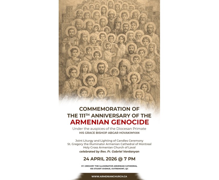 Commemoration of the 111th Anniversary of the Armenian Genocide