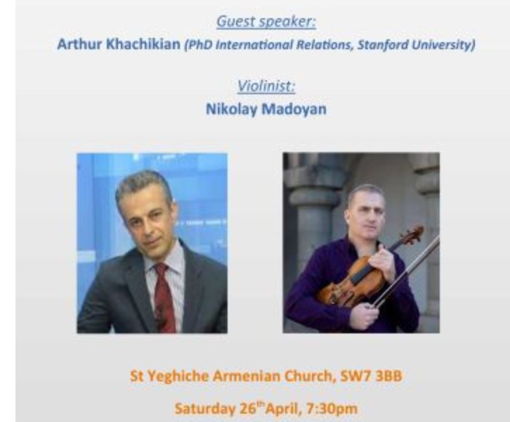 Commemorative Evening - St Yegiche Armenian Church