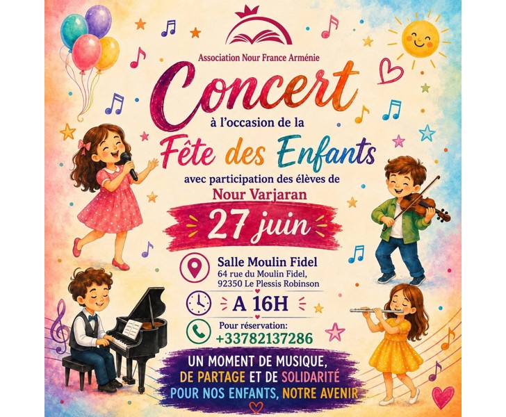Concert à l'occasion de la Fête des Enfants