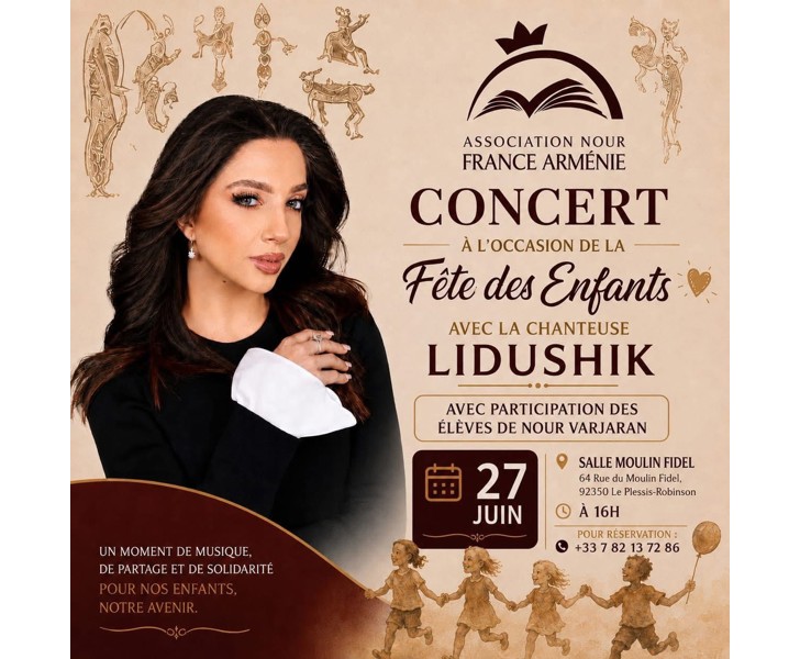 Concert avec la chanteuse Lidushik