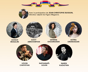 Concert caritatif en soutien à l’Arménie