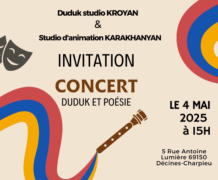 Concert Duduk et Poésie