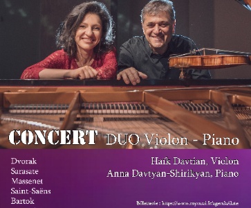 Concert Duo Violon/Piano