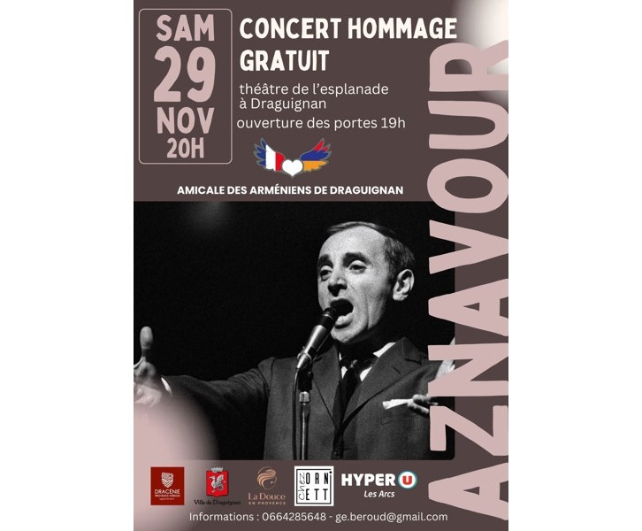 Concert hommage à Charles Aznavour