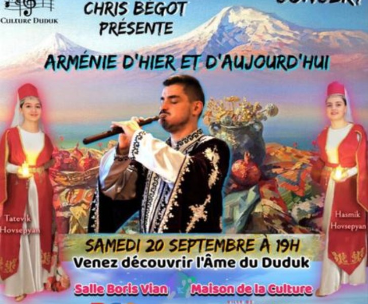 Concert musique arménienne (l'Arménie d'hier et d'aujourd'hui)