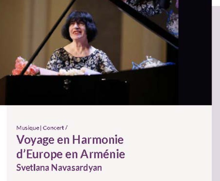 Concert | Svetlana Navassardian : Voyage en Harmonie d’Europe en Arménie | Strasbourg