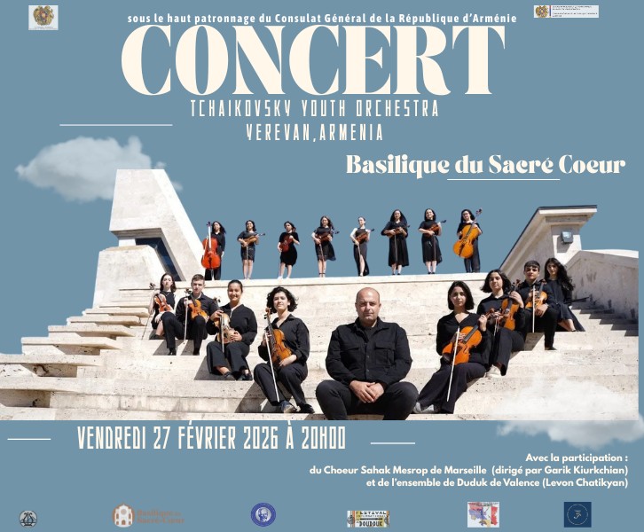 Concert Tchaikovsky Youth Orchestra à Marseille