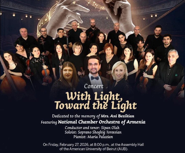 Concert - With Light, Toward the Light - In memory of Mrs. Ani Bezikian