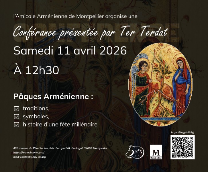 Conférence : découvrir la Pâque arménienne