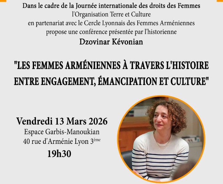 Conférence 'Femmes Arméniennes à travers l'histoire : entre engagement, émancipation et culture'