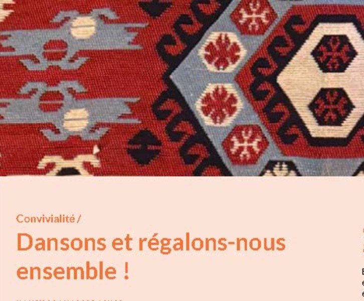 Convivialité | Dansons et régalons-nous ensemble ! | Nancy - Festival 'La Carte de la Mémoire'